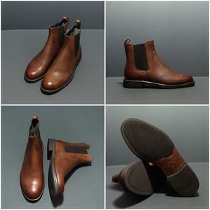Vagabond Chelsea tan boot